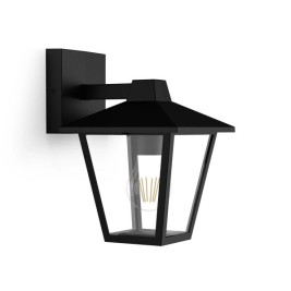 Аплик за стена Philips kinno Черен 25 W Алуминий E27