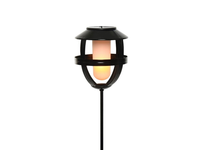 Слънчева светлина Lumineo 898216 Черен Желязо 63 cm Пламък ефект Факел Слънчева светлина Lumineo 898216 Черен Желязо 63 cm Пламък ефект Факел
