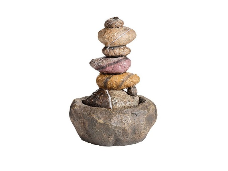Purskkaev Lumineo 893009 Полирезин Камък 22 x 22 x 30 cm