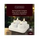 LED Свещ Lumineo 485346 Бял Презареждащ се Вътре (4 броя) LED Свещ Lumineo 485346 Бял Презареждащ се Вътре (4 броя)