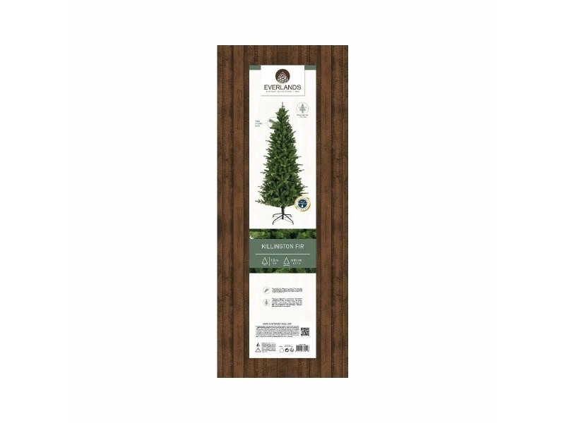 Коледно дърво Everlands Зелен PVC Метал полистирен Ела Ø 83 x 150 cm