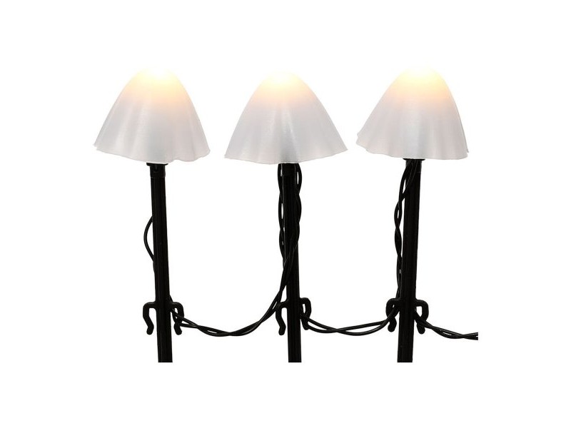 Декоративна светлина за растения Lumineo 491762 Бял Mini Гъба (20 броя) Декоративна светлина за растения Lumineo 491762 Бял Mini Гъба (20 броя)