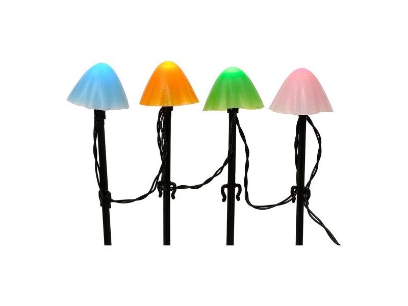 Декоративна светлина за растения Lumineo 491763 Многоцветен Mini Гъба (20 броя) Декоративна светлина за растения Lumineo 491763 Многоцветен Mini Гъба (20 броя)