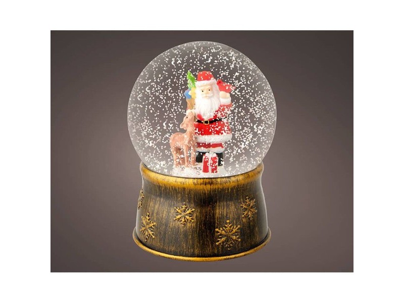 Снежна Топка Дядо Коледа Lumineo Многоцветен Ø13 x 17,5 cm