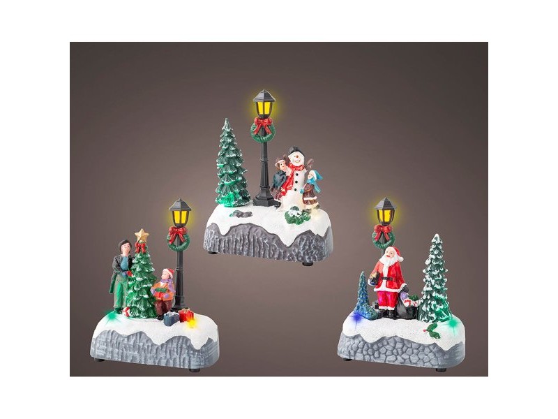 Коледна Украса Lumineo 9,5 x 5,5 x 12,5 cm Декоративна фигурка