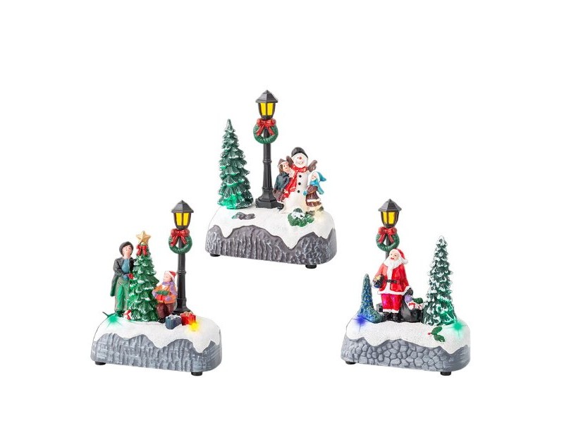 Коледна Украса Lumineo 9,5 x 5,5 x 12,5 cm Декоративна фигурка
