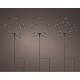 Комплект LED градински Колове Lumineo Коледа Звезди Ø 15 x 42,5 cm MicroLED 3 Части