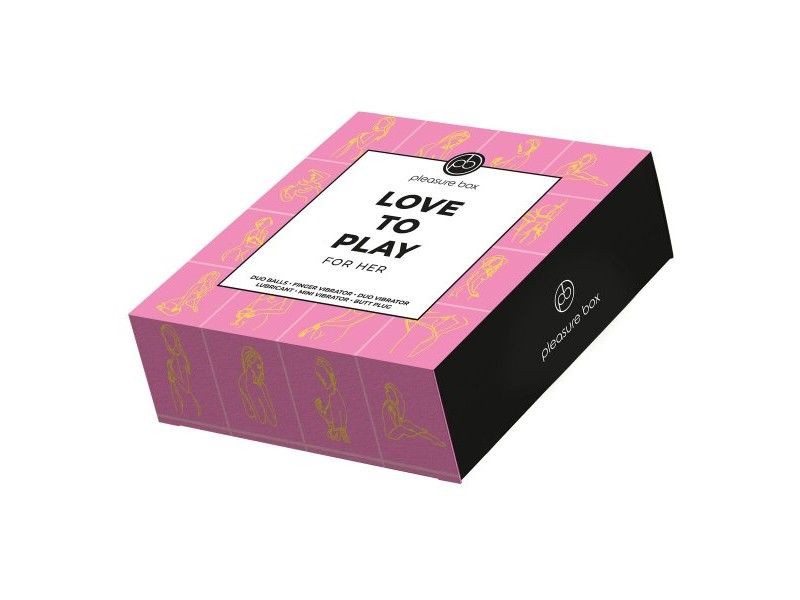 Голям Комплект за Удоволствие Dream Toys Box Love to play for her