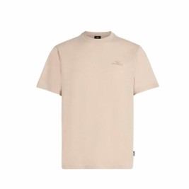 Мъжка тениска с къс ръкав O'Neill Small Logo Бежов XL