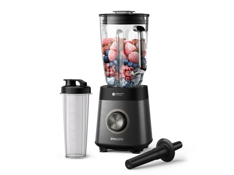 Блендер с чаша Philips HR3041/00 Черен 1200 W 2 L