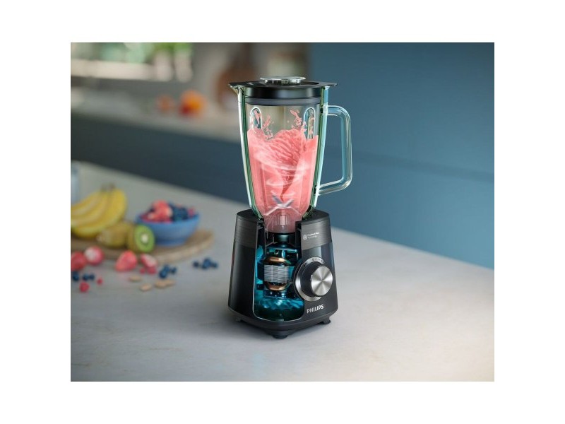 Блендер с чаша Philips HR3030/00 Черен 1200 W 2 L