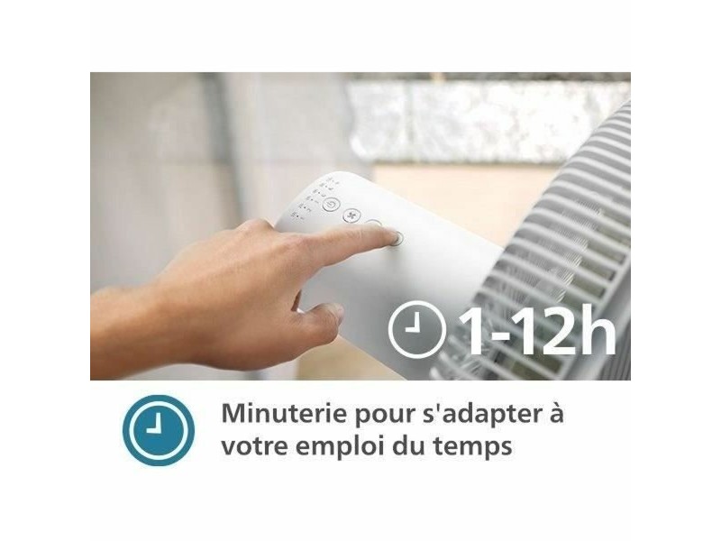 Вентилатор с крака Philips CX2550/00 Бял 50 W