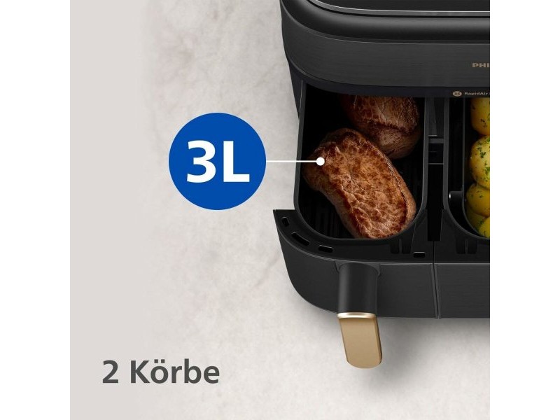 въздушен фритюрник Philips NA552/00 Черен 2750 W 9 L 1,4 Kg