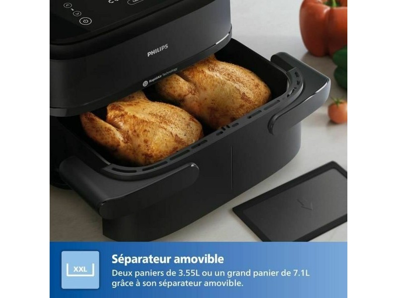въздушен фритюрник Philips Черен