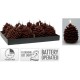 LED Свещ Lifetime Кафяв Шишарка 13 cm Пламък ефект