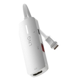 USB извод Linq Byelements LQ49031 Бял Сив