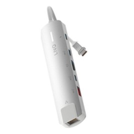 USB извод Linq Byelements LQ49061 Бял Сив