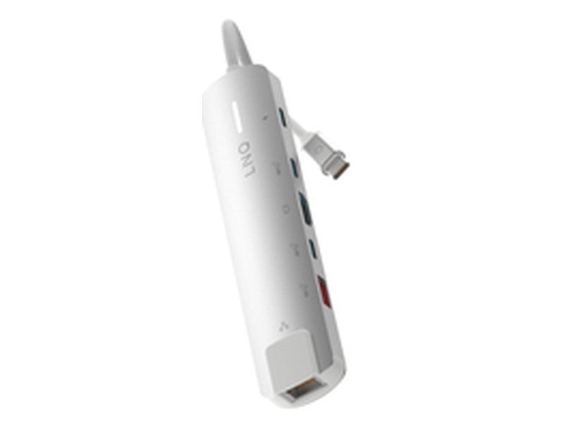 USB извод Linq Byelements LQ49061 Бял Сив
