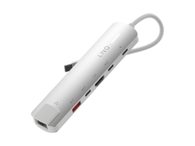 USB извод Linq Byelements LQ49061 Бял Сив