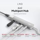 USB извод Linq Byelements LQ49061 Бял Сив