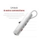 USB извод Linq Byelements LQ49061 Бял Сив