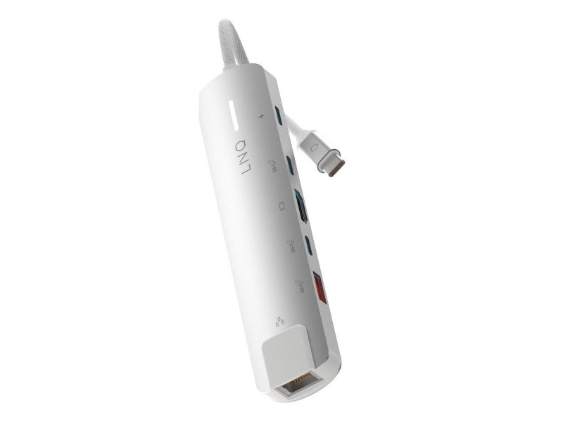 USB извод Linq Byelements LQ49061 Бял Сив