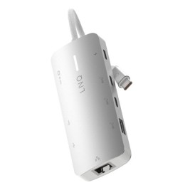 USB извод Linq Byelements LQ49081 Бял Сив