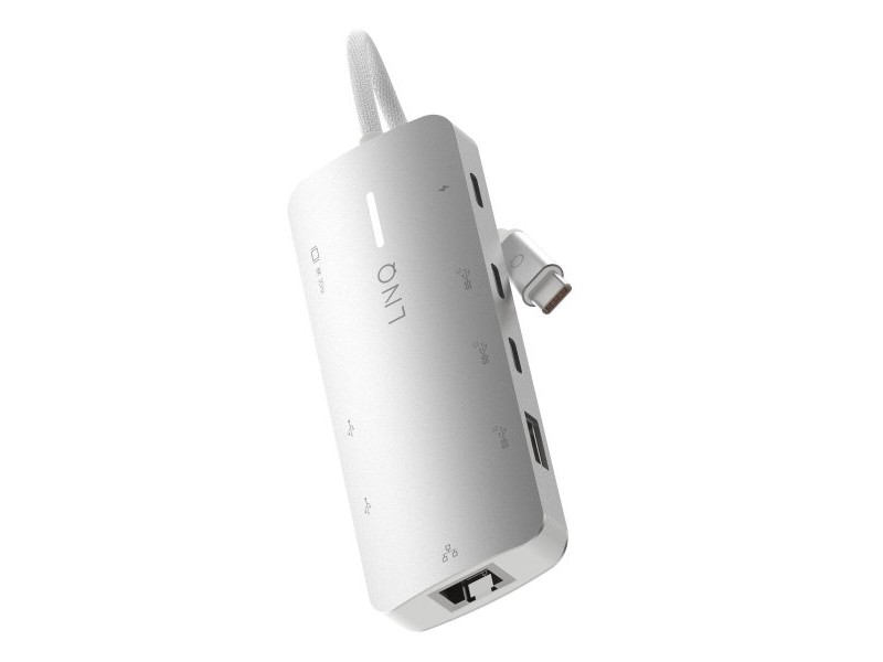 USB извод Linq Byelements LQ49081 Бял Сив