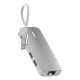 USB извод Linq Byelements LQ49081 Бял Сив
