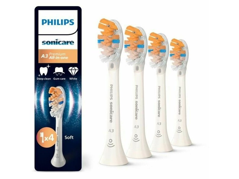 Резервна глава Philips Бял 4 броя