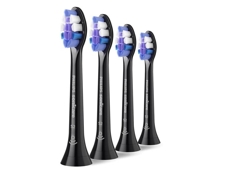 Резервна глава Philips HX6054/88 RECAMB. S2 SENSITIVE 4UD Черен 4 броя