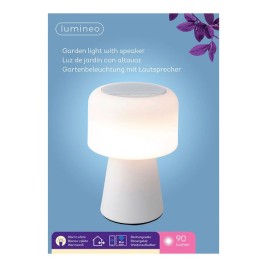 Настолна лампа с LED Lumineo 894417 Бял Презареждащ се