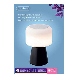 Настолна лампа с LED Lumineo 894415 Черен Презареждащ се