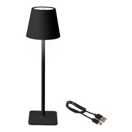 Настолна лампа с LED Lumineo 894376 Черен Метал 17 cm Презареждащ се