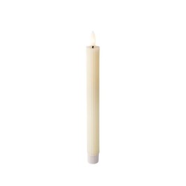LED Свещ Lumineo Бежов Ø 2,2 x 24,5 cm (AAA)