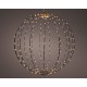 Ярка декорация Lumineo Черен Метал 220 V Ø 38 cm
