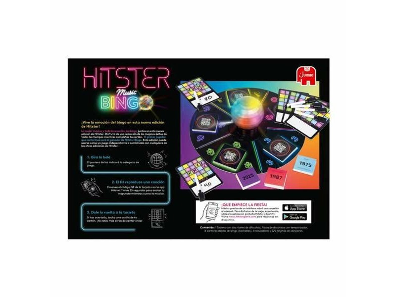 Настолна игра Diset Hitster Bingo