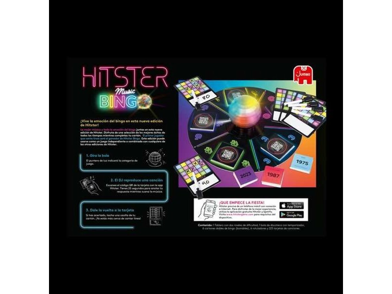 Настолна игра Diset Hitster Bingo