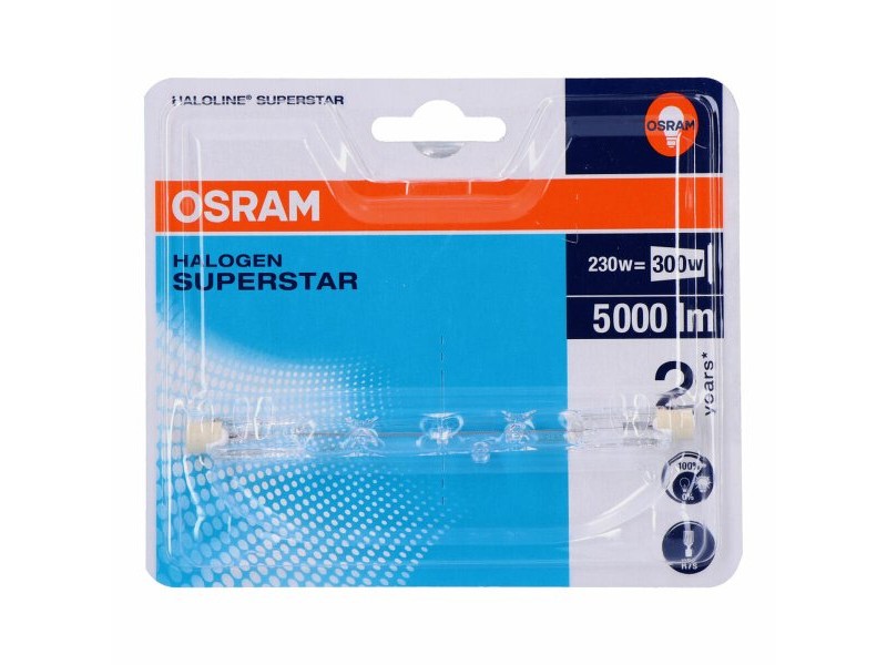 Халогенна крушка Osram Plusline ES 240W 230 W Линеен R7s 5000 Lm (2900 K)