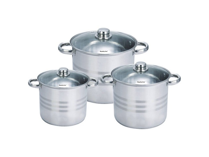 Кухненски принадлежности Royalty Line SP1  Стомана 6 Части