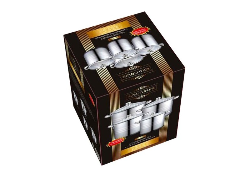 Кухненски принадлежности Royalty Line SP1  Стомана 6 Части