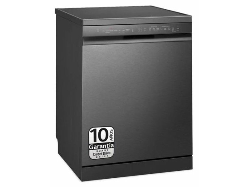 Съдомиялна LG DF365FMS.ABMQEES Черен 60 cm
