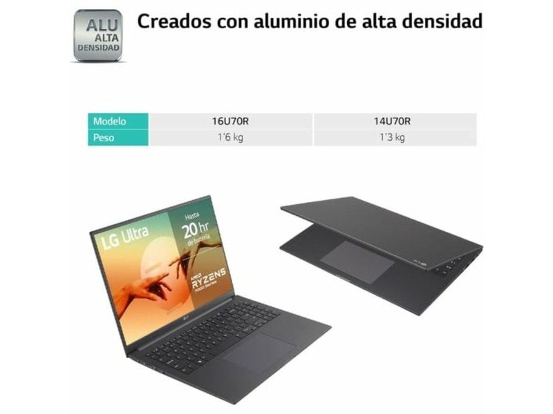 Лаптоп LG Ultra 16UD70R-G.AX56B