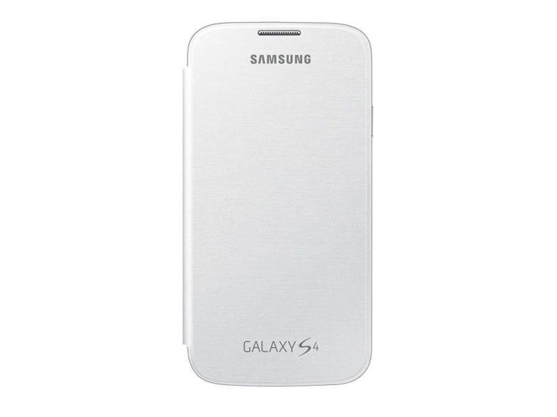Калъф Фолио за Мобилен Телефон Samsung Galaxy S4 i9500 Бял