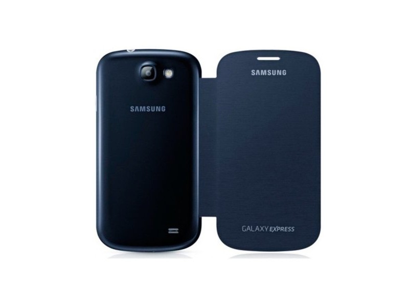 Калъф Фолио за Мобилен Телефон Samsung Galaxy Express I8730 Син