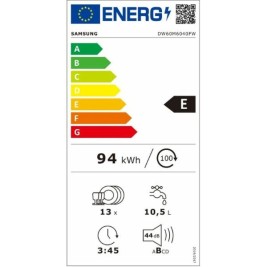 Съдомиялна Samsung DW60M6040FW EC 60 cm