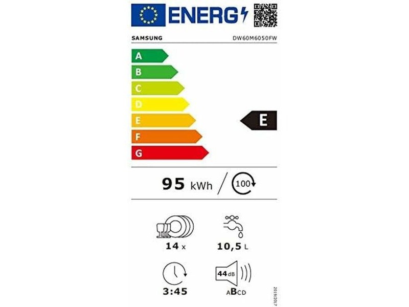 Съдомиялна Samsung DW60M6050FW Бял 60 cm
