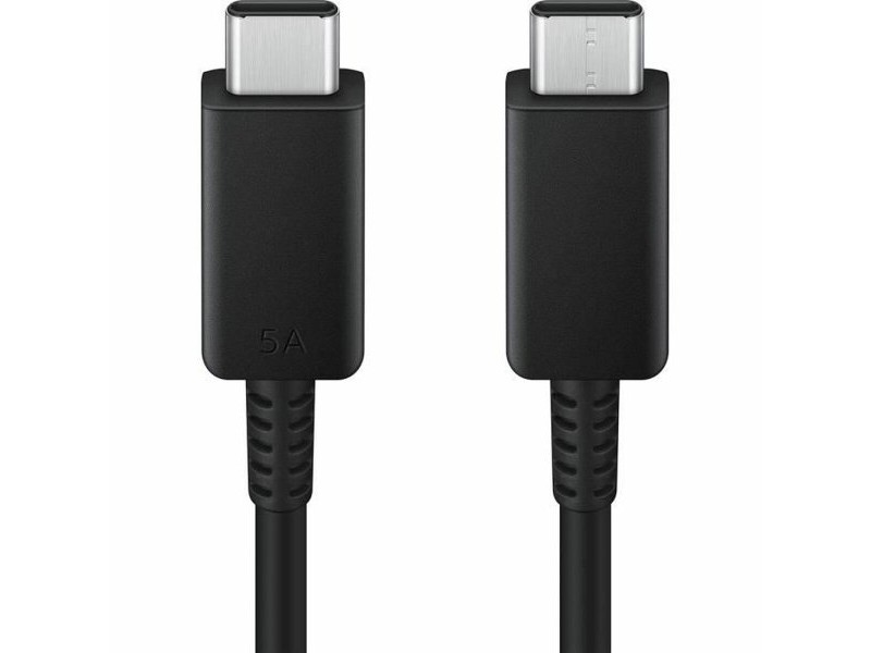 Кабел за данни/презареждане с USB Samsung EP-DX510JBEGEU Черен 100 W