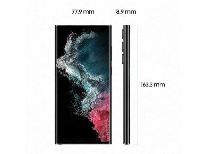 Смартфони Samsung GALAXY S22 ULTRA Черен 128 GB 8 GB RAM Octa Core 6,8