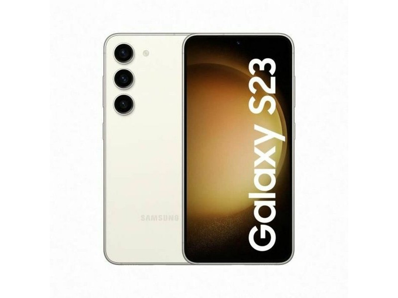 Смартфони Samsung Galaxy S23 5G Сметана 6,1 Смартфони Samsung Galaxy S23 5G Сметана 6,1